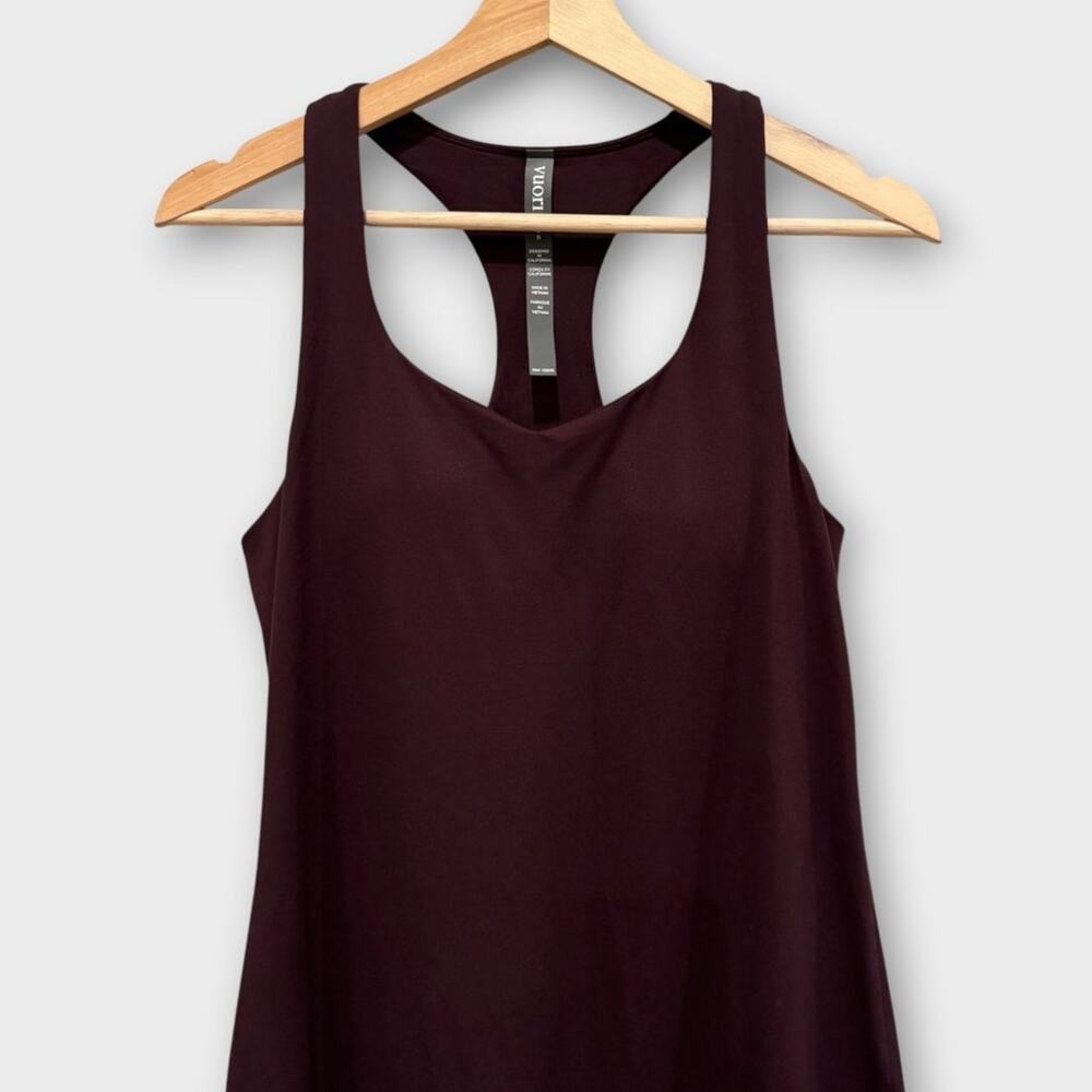 NEW Vuori Halo Racerback Midi Tank Dress Size Large - Picture 7 of 13